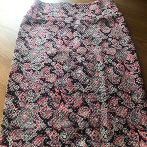 EUC LuLaRoe Cassie Skirt